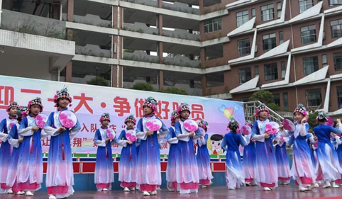 湖南永兴：戏曲在龙山小学“落地开花”