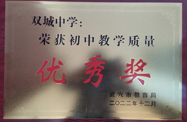 优秀奖，诠释激情与坚守——访武穴市第五实验中学双城校区校长胡乘刚