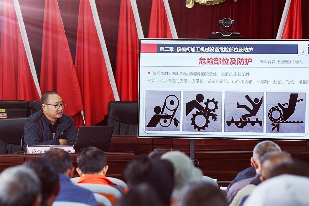 楚雄市新村镇开展核桃提质增效复合技术示范与培训