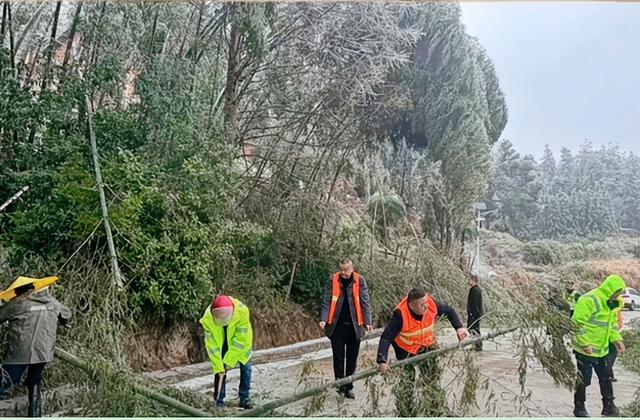 【新春在基层】湖北武穴市交通系统：“铲雪除冰畅交通 戮力同心保出行”掠影