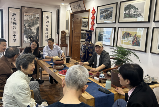 江淮大写意书画名家座谈会在徽庐艺社举办