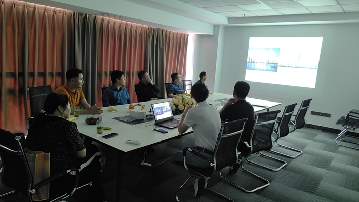 学习企业 安徽古塬文化走进安徽茂源地产