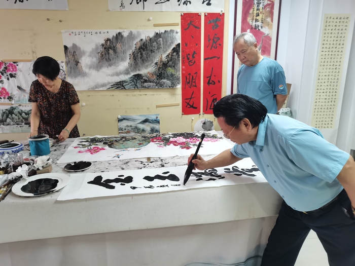 安徽古塬书画院2024迎端午书画笔会：墨香四溢，文化盛宴 