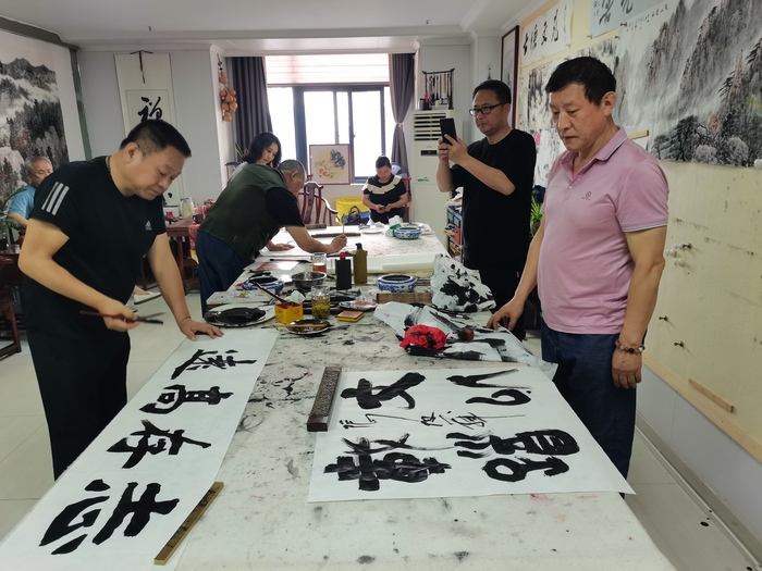 安徽古塬书画院2024迎端午书画笔会：墨香四溢，文化盛宴 