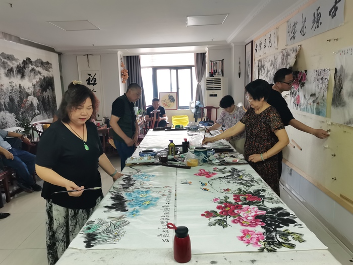 安徽古塬书画院2024迎端午书画笔会：墨香四溢，文化盛宴 